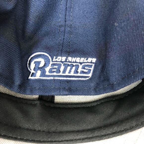 Los Angeles LA Rams NFL New Era Cap Hat 7 1/8 NWT - Picture 6 of 10